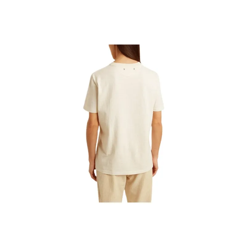 Golden Goose Logo Printed Crewneck T Shirt-3