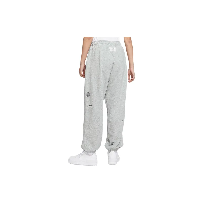Nike Knitted Sports Pants Women's Gray-5