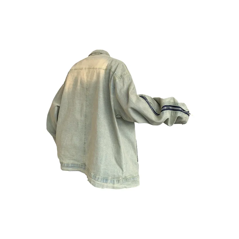 SXSY Denim Jackets Unisex Blue-1