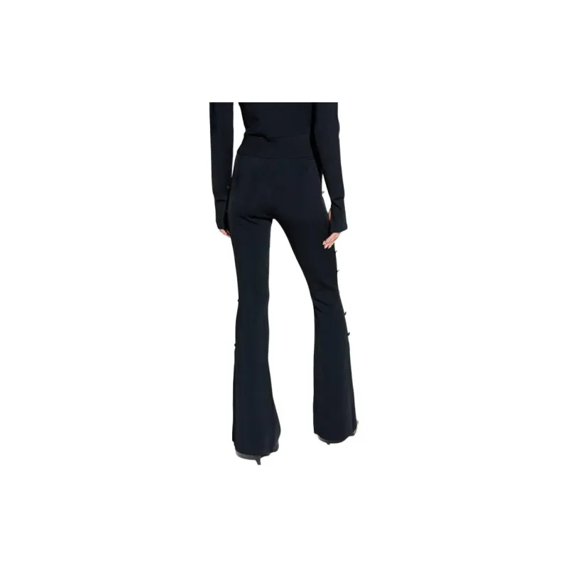 VERSACE JEANS COUTURE Button Detail Flare Pants-3