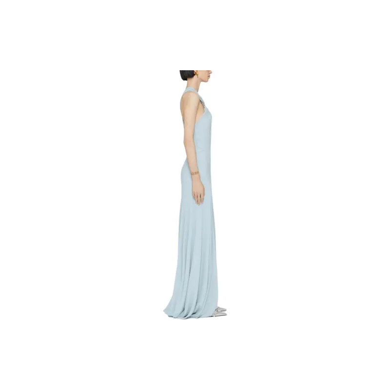 GIVENCHY FW24 Sleeveless Dress Women's Ice Blue-3
