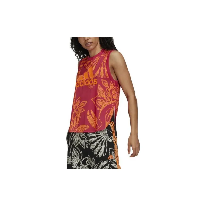 Adidas FARM Rio Tank Tops Women's Red-3