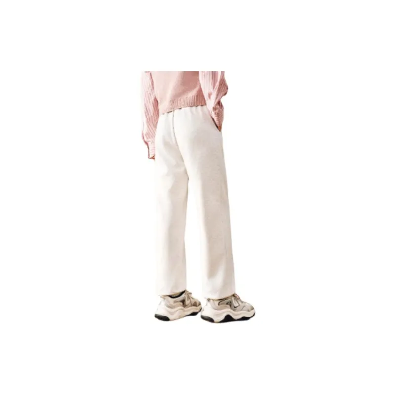 Anta Life Collection Casual Pants Women's BC01 Gray Heather Gray-3