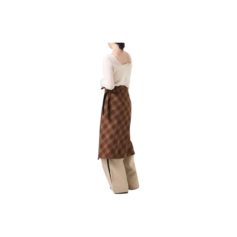 FREAK'S STORE Casual Long Skirt Women's Brown-4