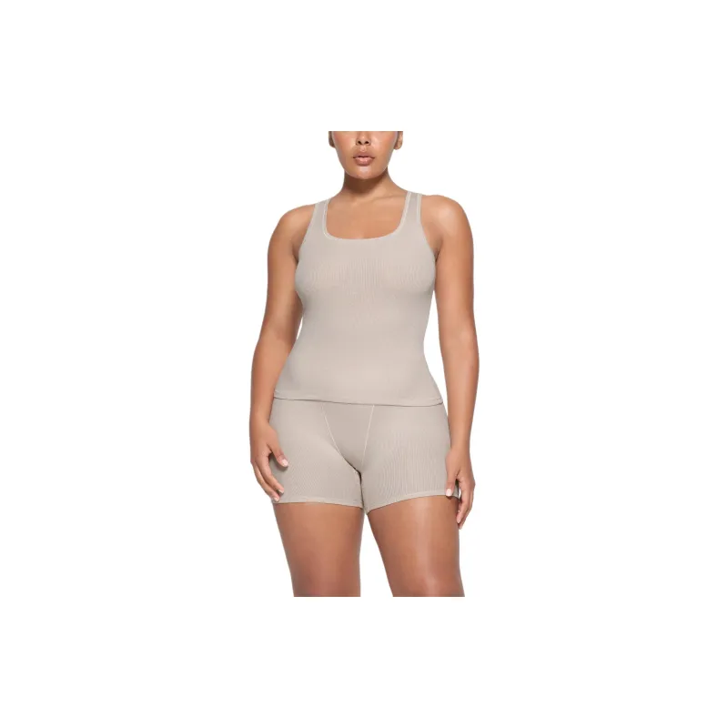 Skims Boyfriend Tank Sand-2