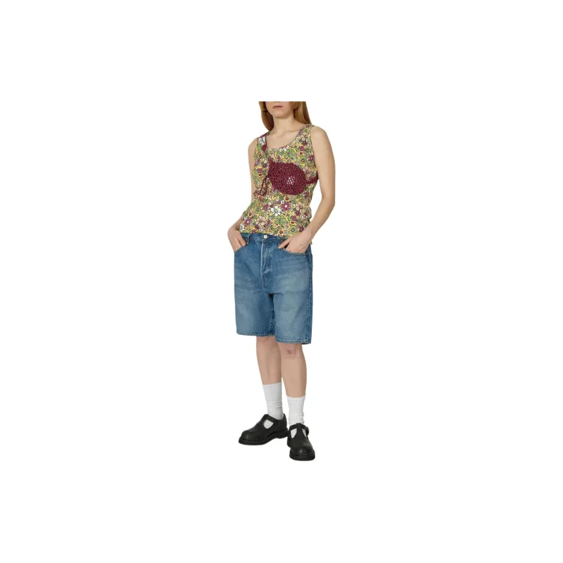 Martine Rose Layered Floral print Tank Top-3
