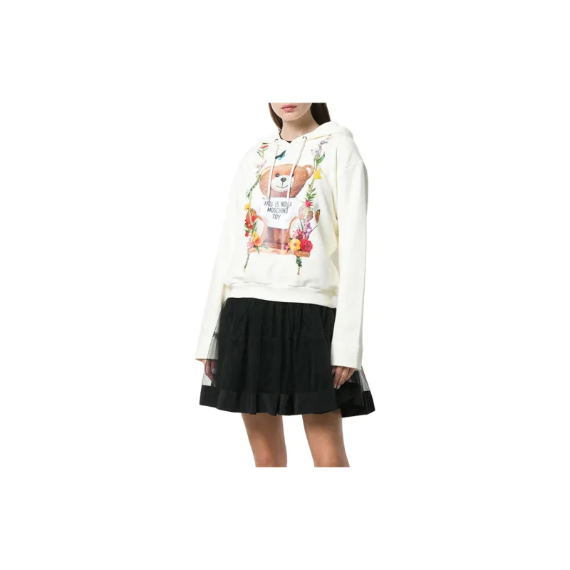 MOSCHINO Sweatshirt Women's Beige Yellow-1