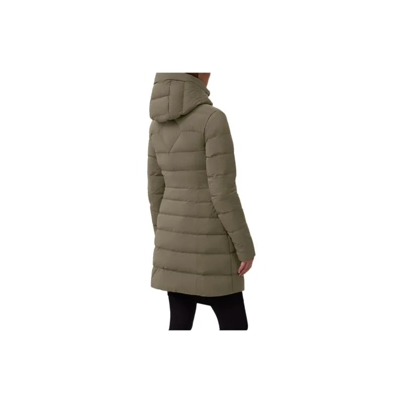 Canada Goose Down Jacket Women's Gray Green-1