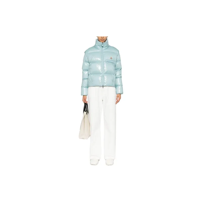 Moncler SS24 Down Jacket Women's Light Blue-1