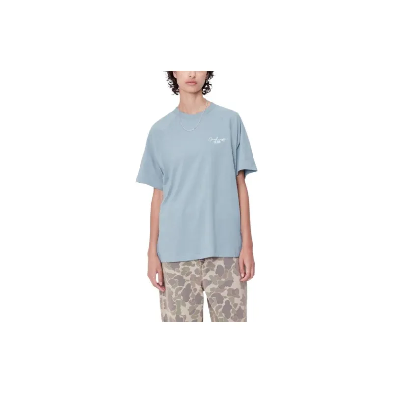 Carhartt WIP Raglan Sleeve T Shirt Women's Sky Blue-3