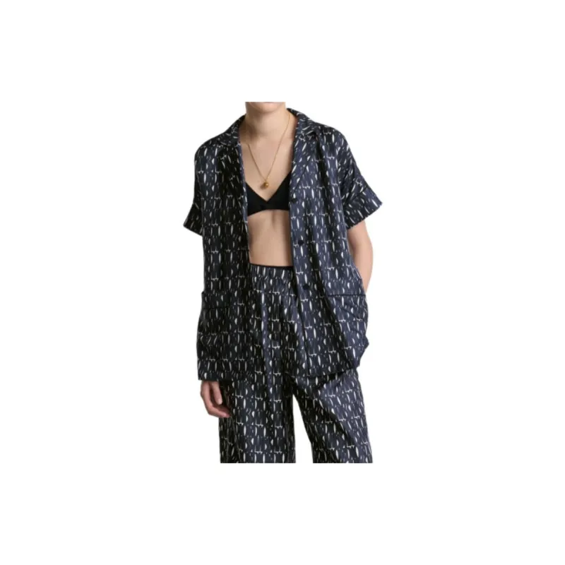 DIOR Shirts Women's Marine Blue-4