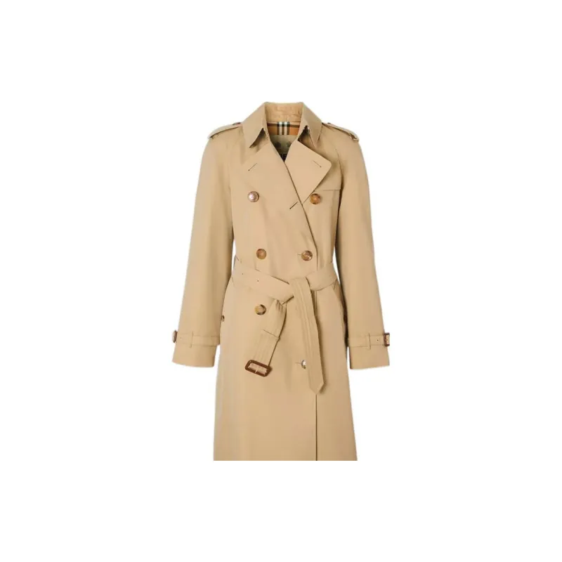 Burberry Cotton Gabardine Trench Coat-4
