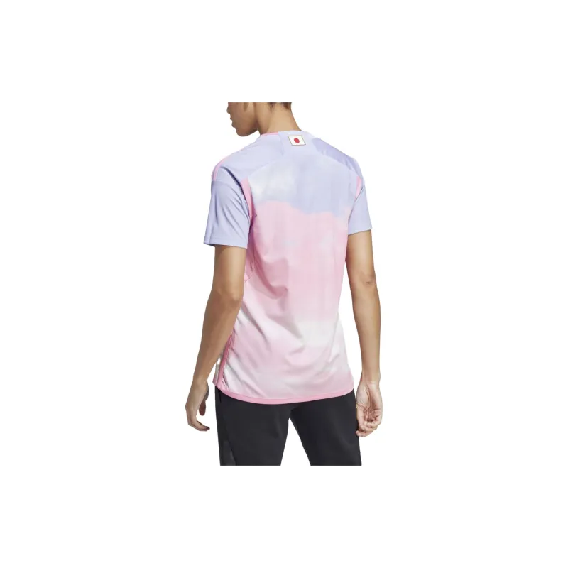 Adidas Japan Women's Team 23 Away T Shirt Women's Purple-2