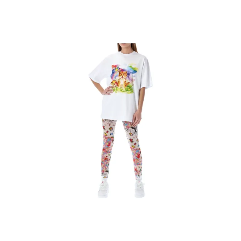 MSGM T Shirts Women's White-2
