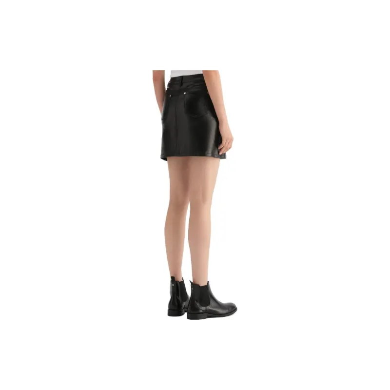 KARL LAGERFELD FW23 Casual Short Skirts Women's Black-2