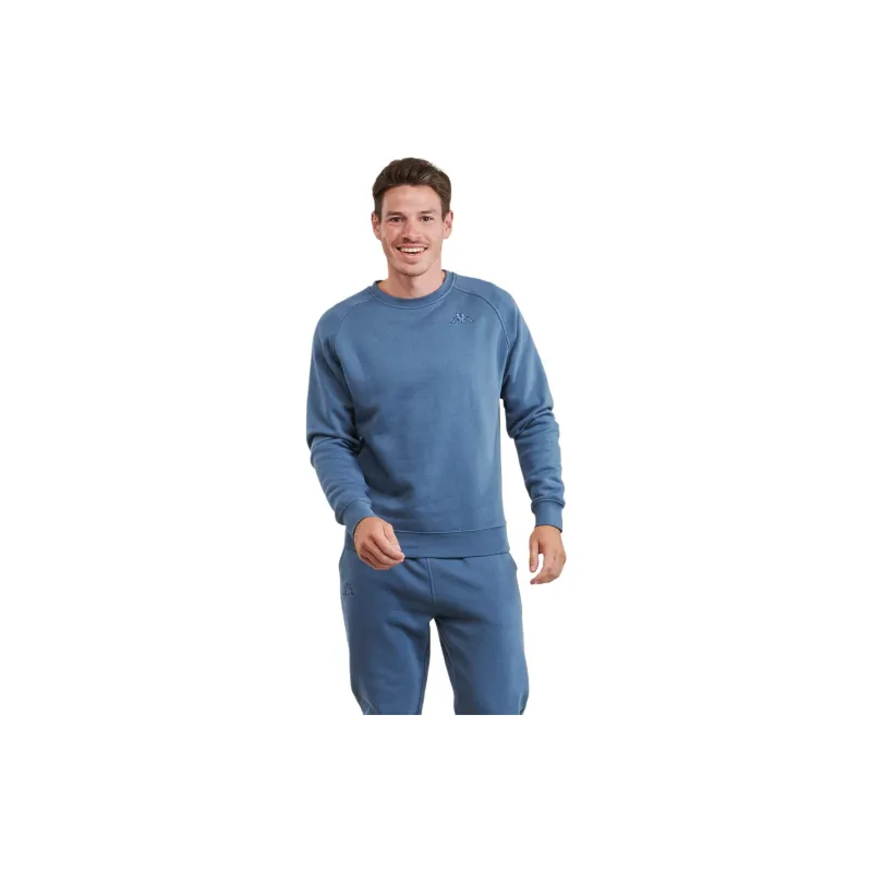 Kappa Sweatshirts Men Blue-2