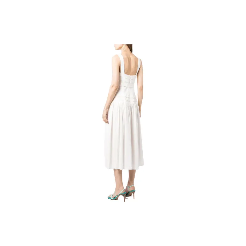 ACLER Dyer Flared Midi Dress-2