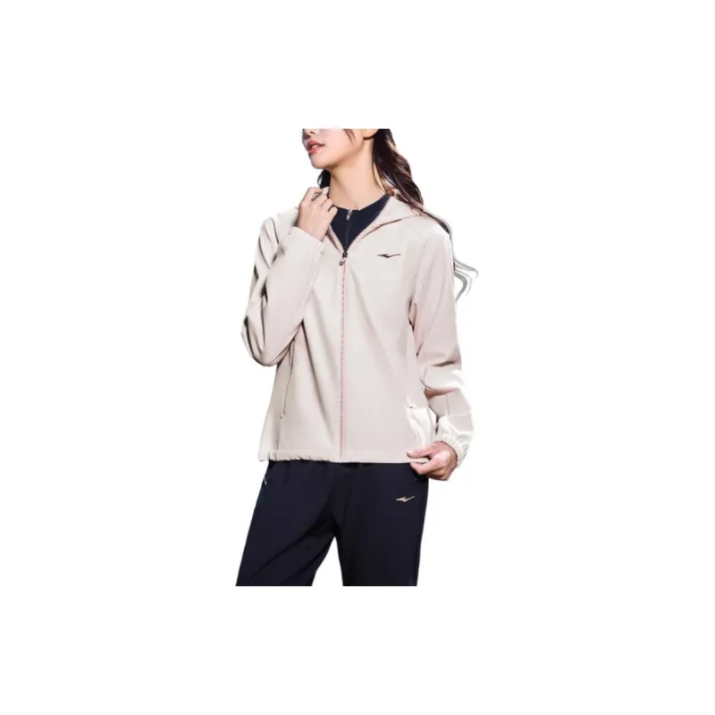 Erke Life Collection Sports Life Collection Knitwear Women's Cheese White-1