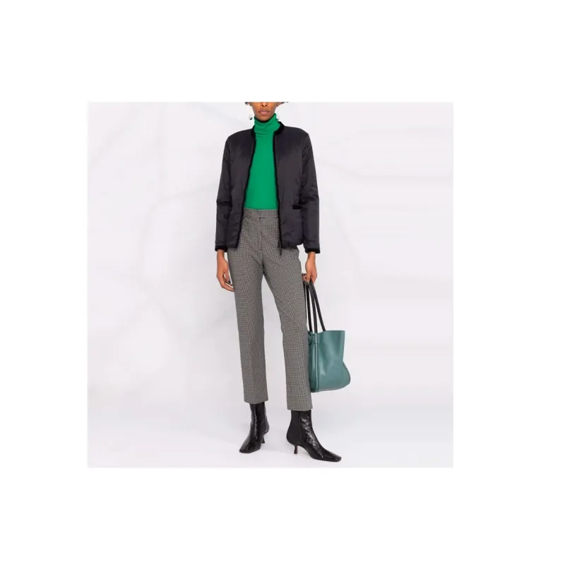 EMPORIO ARMANI Nylon Reversible Guru-collared Jacket-3