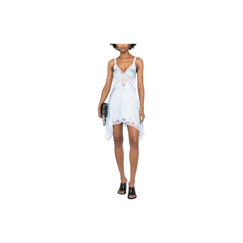 Burberry SS23 Sleeveless Dress Women's Blue-1
