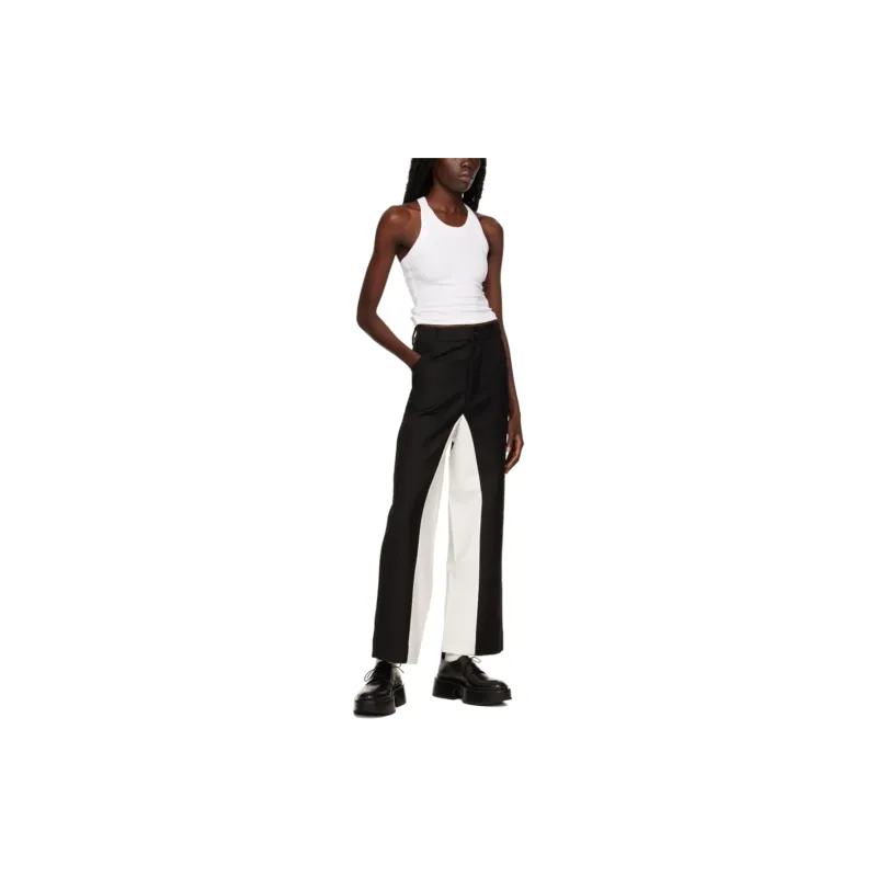 Fax Copy Express Casual Pants Women's Black/White-1