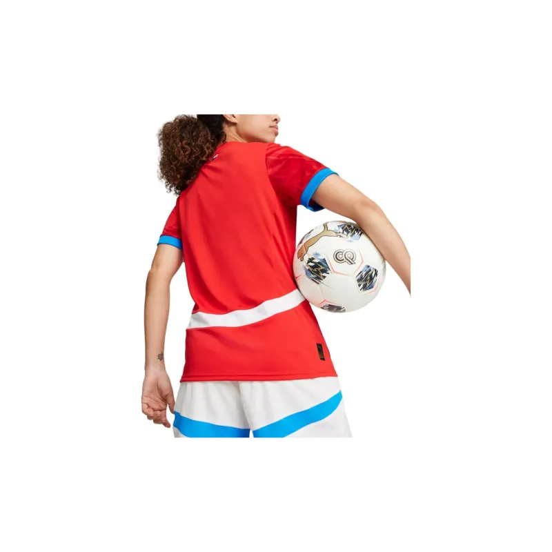PUMA Czech Republic Football Soccer Jerseys Women's Eternal Red-3