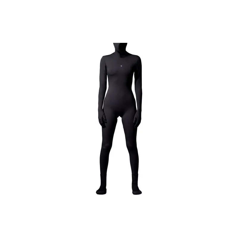 YEEZY Engineered By Balenciaga Long Sleeve Bodysuit 'Black'-2
