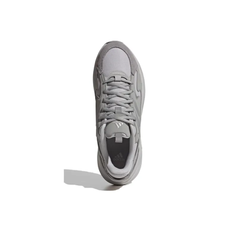 Adidas Ozwave Anti-Slip Wear-Resistant Low-Top Running Shoes Unisex Gray-3