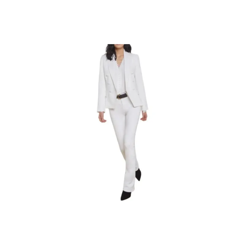 L'AGENCE Business Suit Women's White-3