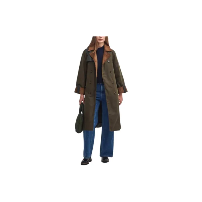 BARBOUR Brackley Belted Trench Coat-2