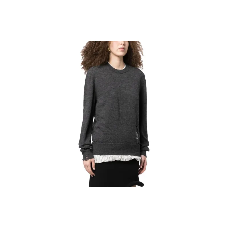 Maison Margiela Sweaters Women's Dark Gray-3
