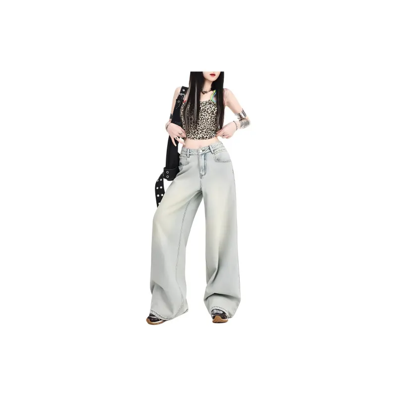 Kazakhstan Jeans Women's Light Blue-2