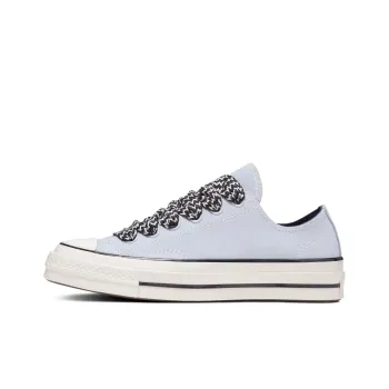 Converse Chuck 70 Wear Resistant Low Top Canvas Shoes Women's Light Blue