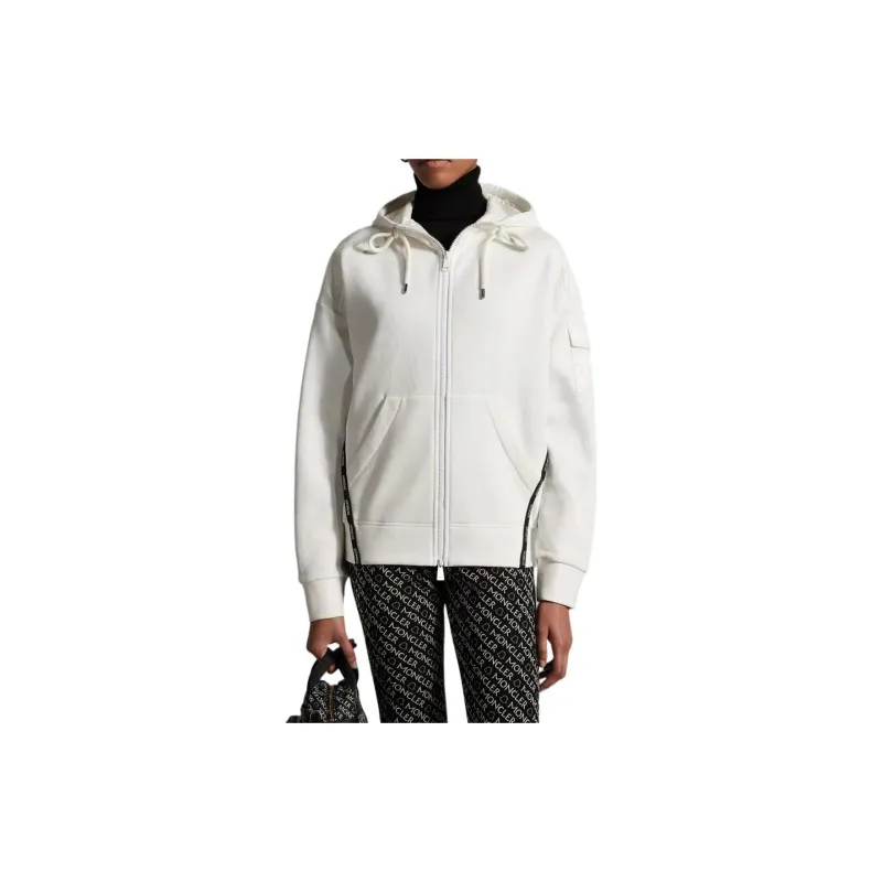 Moncler Jackets Women's Ivory White-1