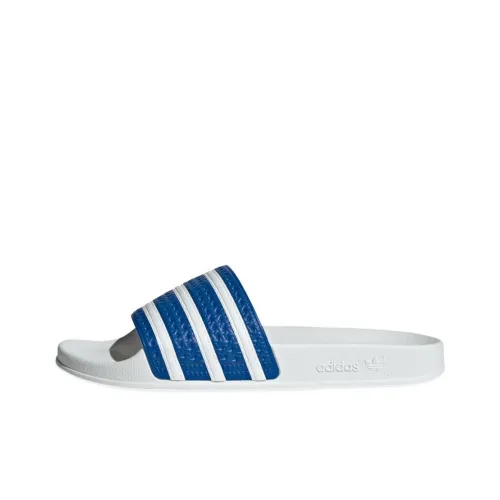 Adidas Adilette Slides Blue Cloud White