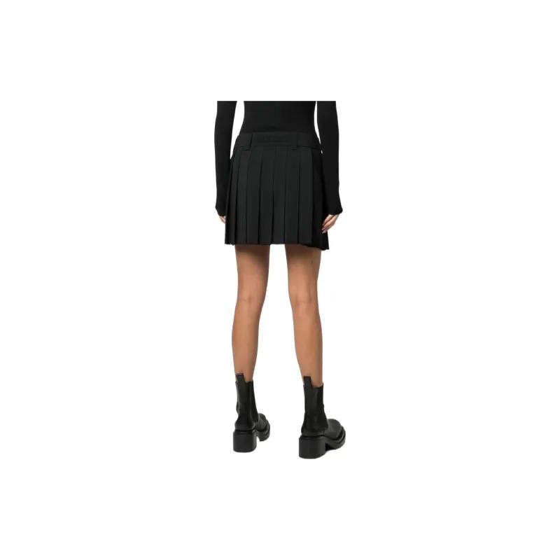 MIU MIU SS22 Casual Short Skirts Women's Black-2