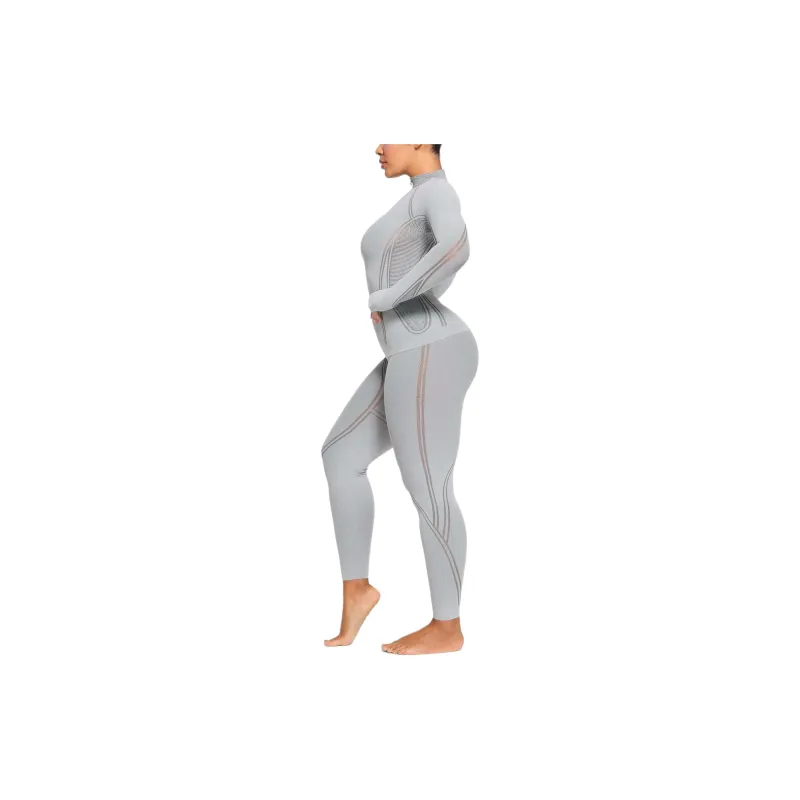 SKIMS FIRST LAYERS LEGGING Leggings Women's Gray/MIRROR-3