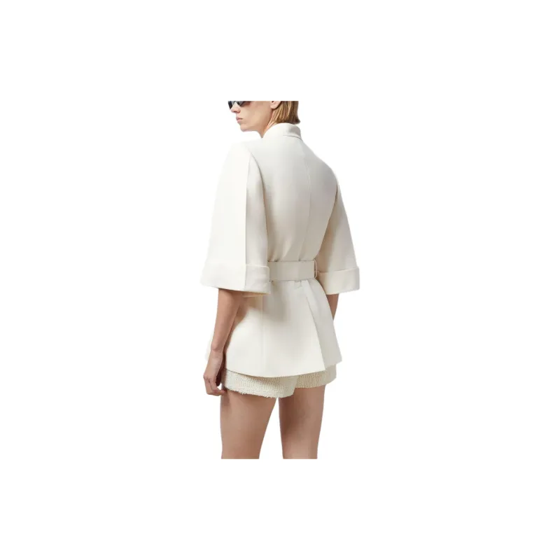 GUCCI SS24 Jackets Coats Women's Ecru-1