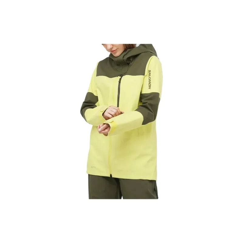 SALOMON Jackets & Coats Women's Yellow-2