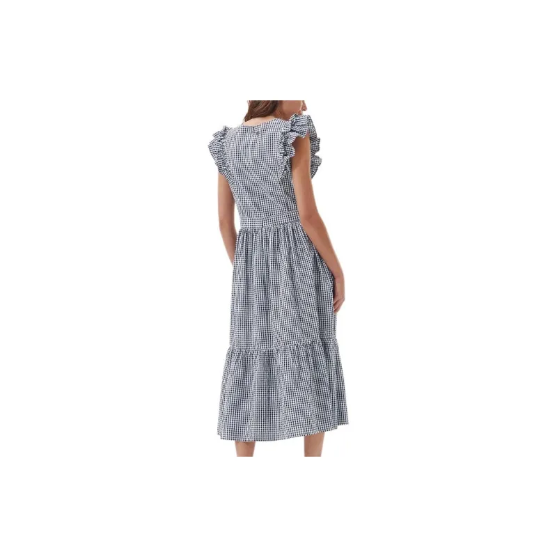 BARBOUR Thistle Midi Dress Sleeveless Dress Women's Blue-3