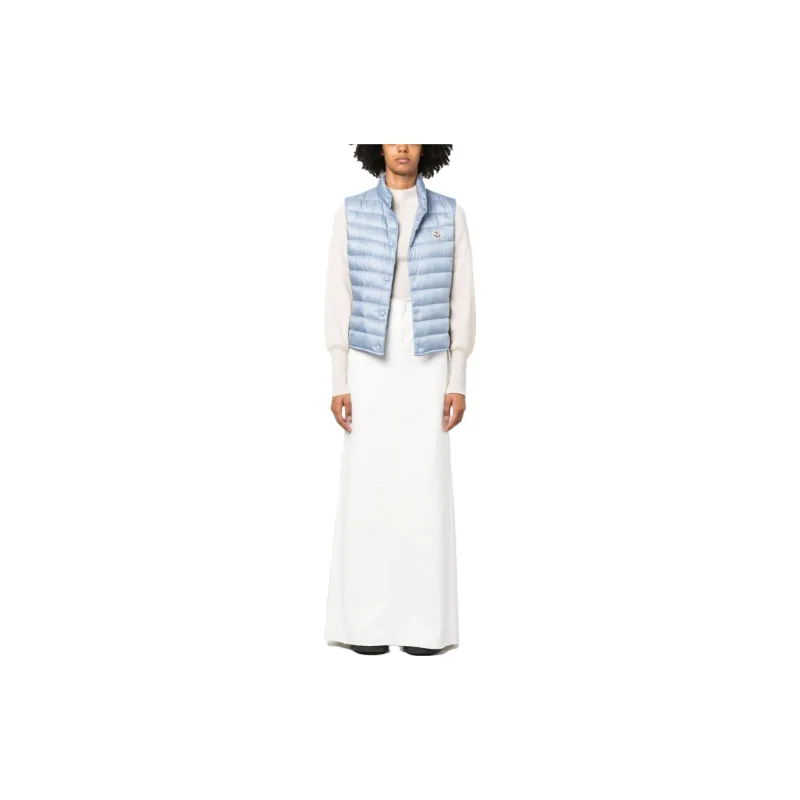 Moncler Liane Logo Patch Down Gilet-1