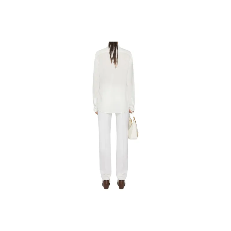 Givenchy Sheer Collared Button Up Shirt-2