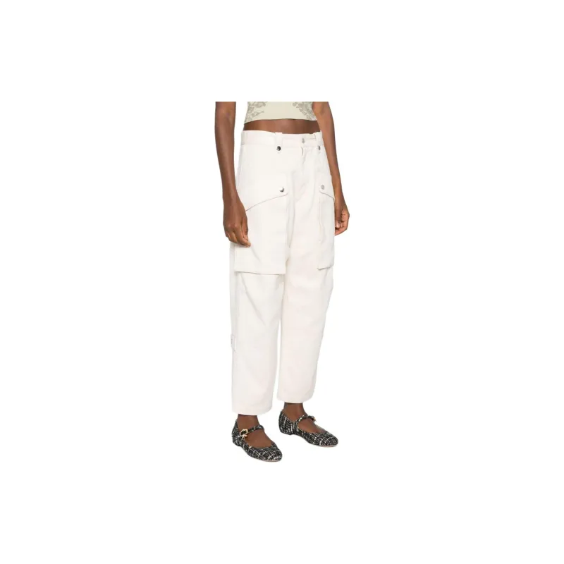 ISABEL MARANT ETOILE Jannick Cargo Trousers-1