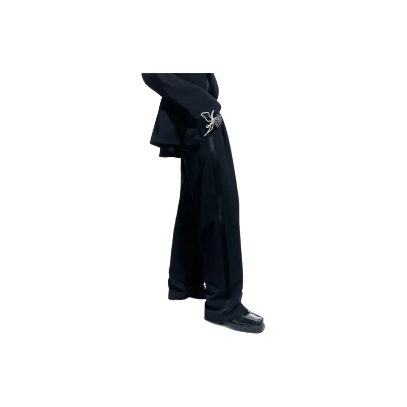 Bimba Y Lola X Palomo Maxi-pleat Trousers-4