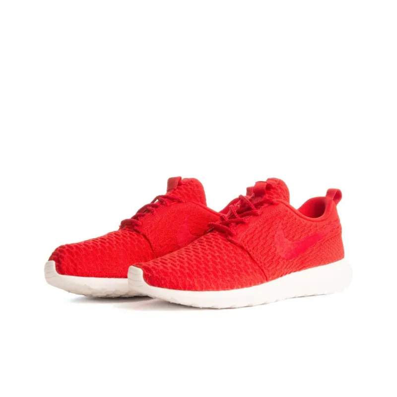 Nike Roshe Nm Flyknit University Red/Red White-2