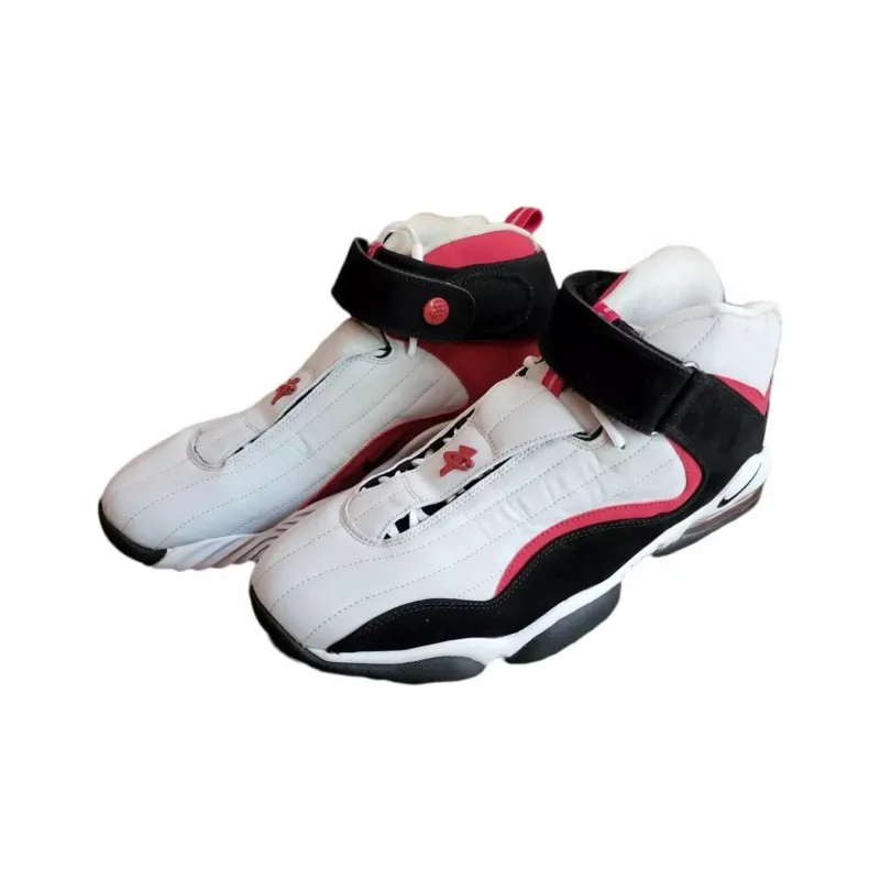 Nike Air Penny Iv Grey Black Red-2