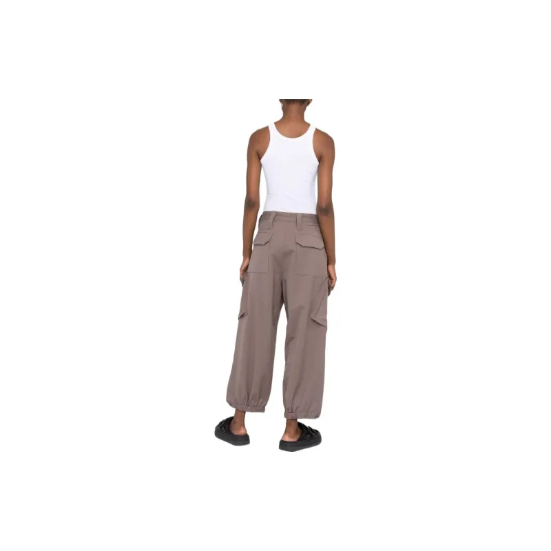 Y 3 Cargo Pants Women's Brown-1
