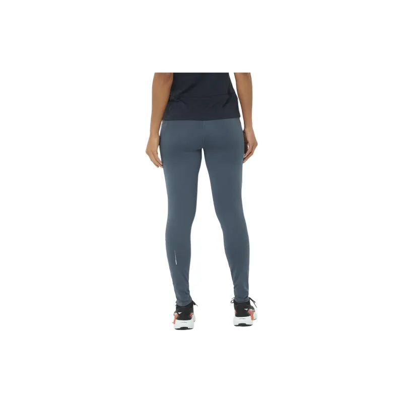 SALOMON CROSS RUN Athletic Trousers Women's Marine Blue-3
