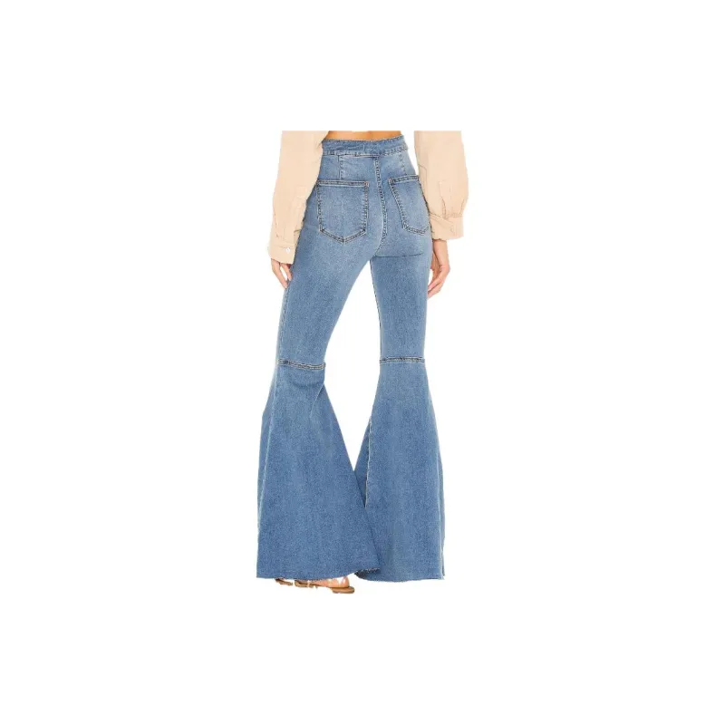 FREE PEOPLE Jeans Women's Blue-2