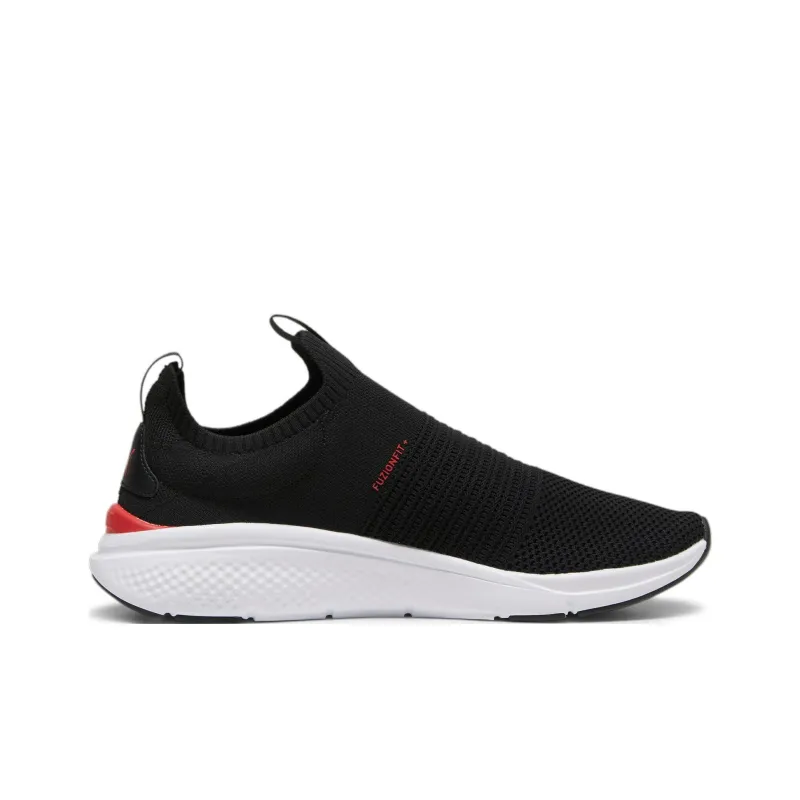 PUMA Softride Pro Cushioning, Wear Resistant Low Top Running Shoes Unisex Black-1